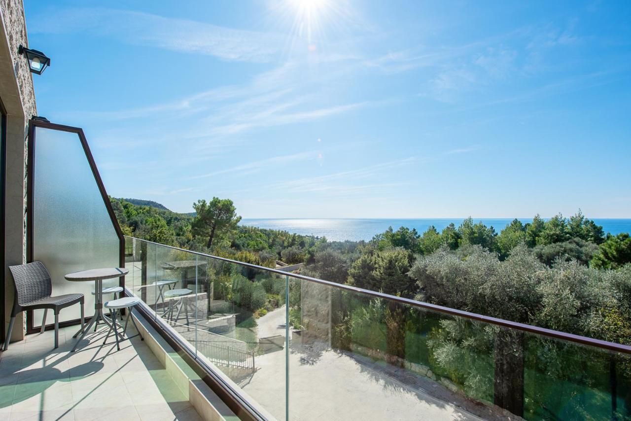 Adria Lux Apartments Sveti Stefan บุดวา ภายนอก รูปภาพ