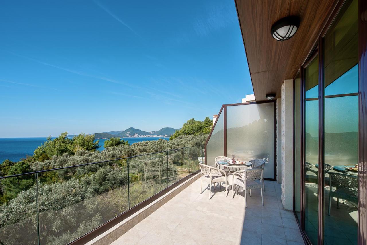 Adria Lux Apartments Sveti Stefan บุดวา ภายนอก รูปภาพ