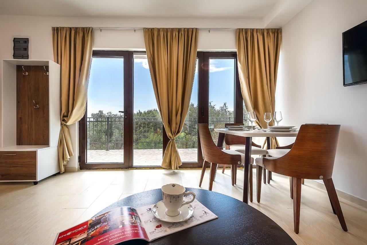Adria Lux Apartments Sveti Stefan บุดวา ภายนอก รูปภาพ