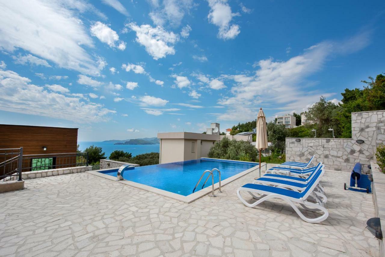 Adria Lux Apartments Sveti Stefan บุดวา ภายนอก รูปภาพ