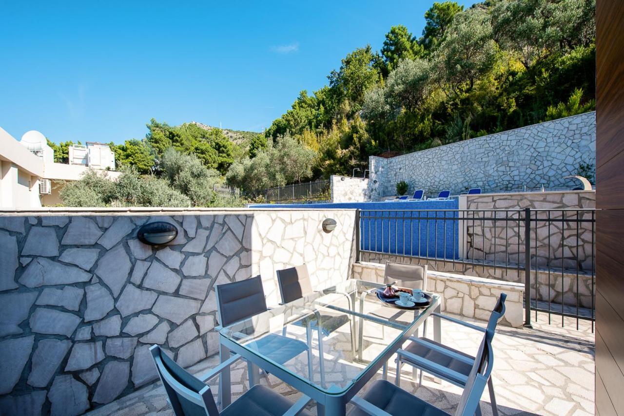 Adria Lux Apartments Sveti Stefan บุดวา ภายนอก รูปภาพ