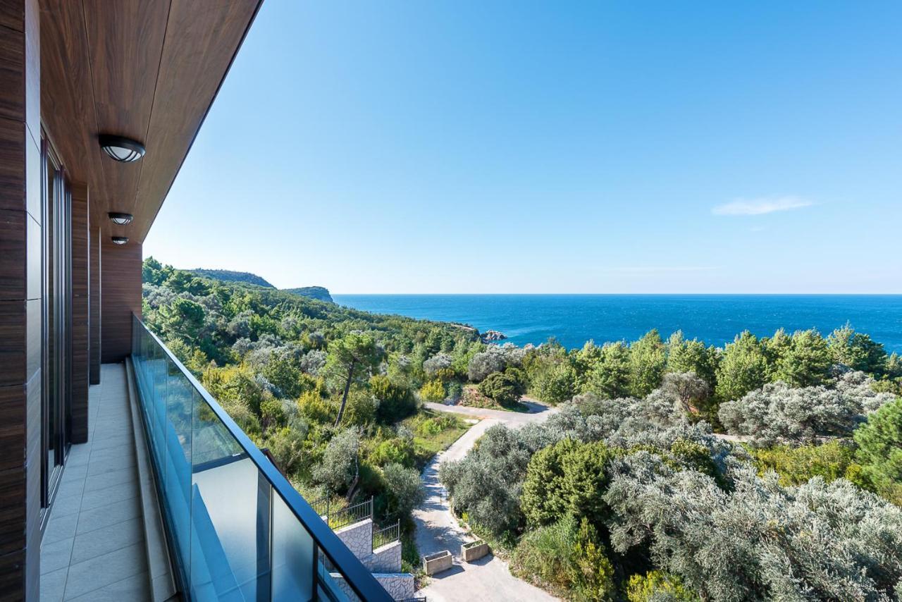 Adria Lux Apartments Sveti Stefan บุดวา ภายนอก รูปภาพ