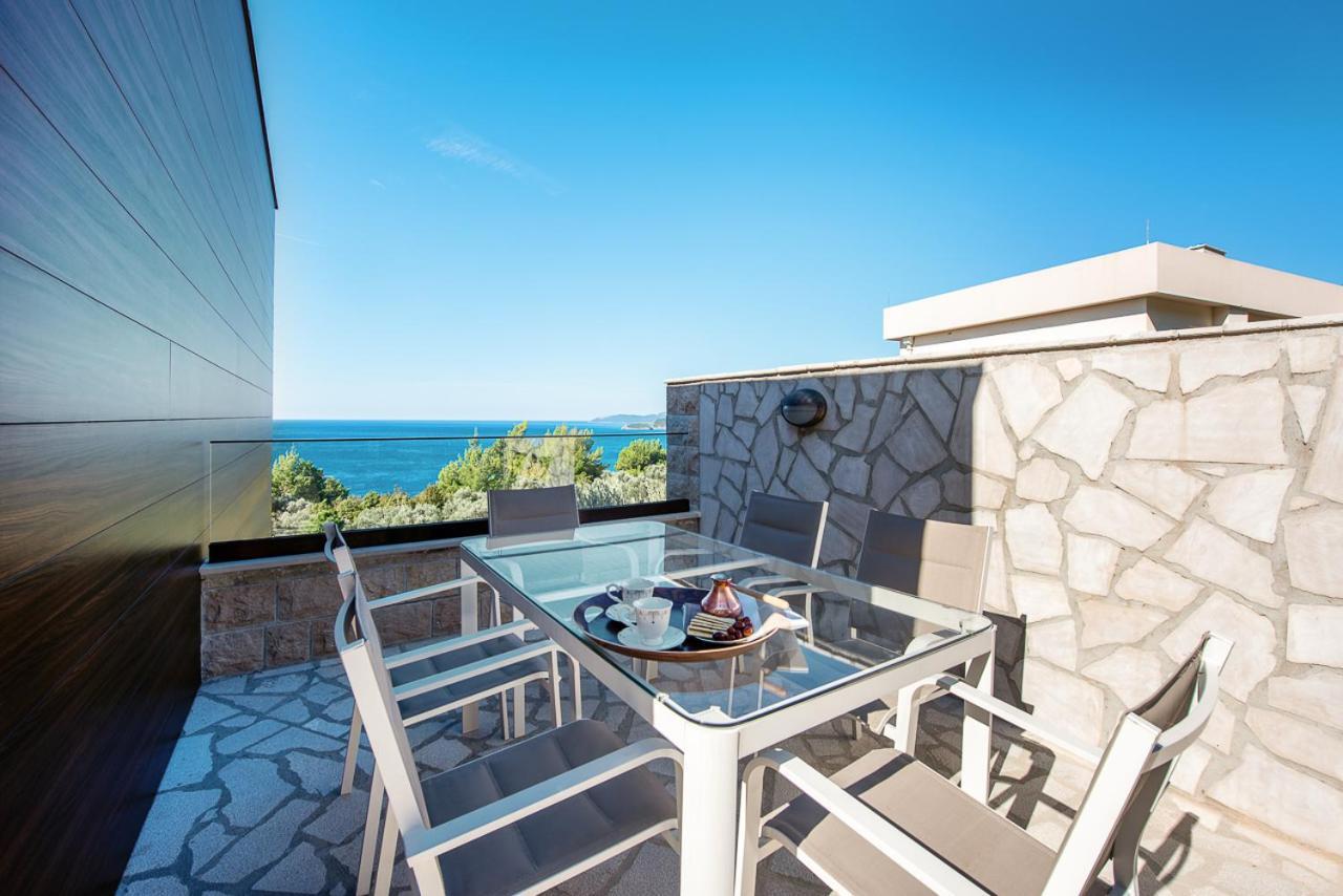 Adria Lux Apartments Sveti Stefan บุดวา ภายนอก รูปภาพ