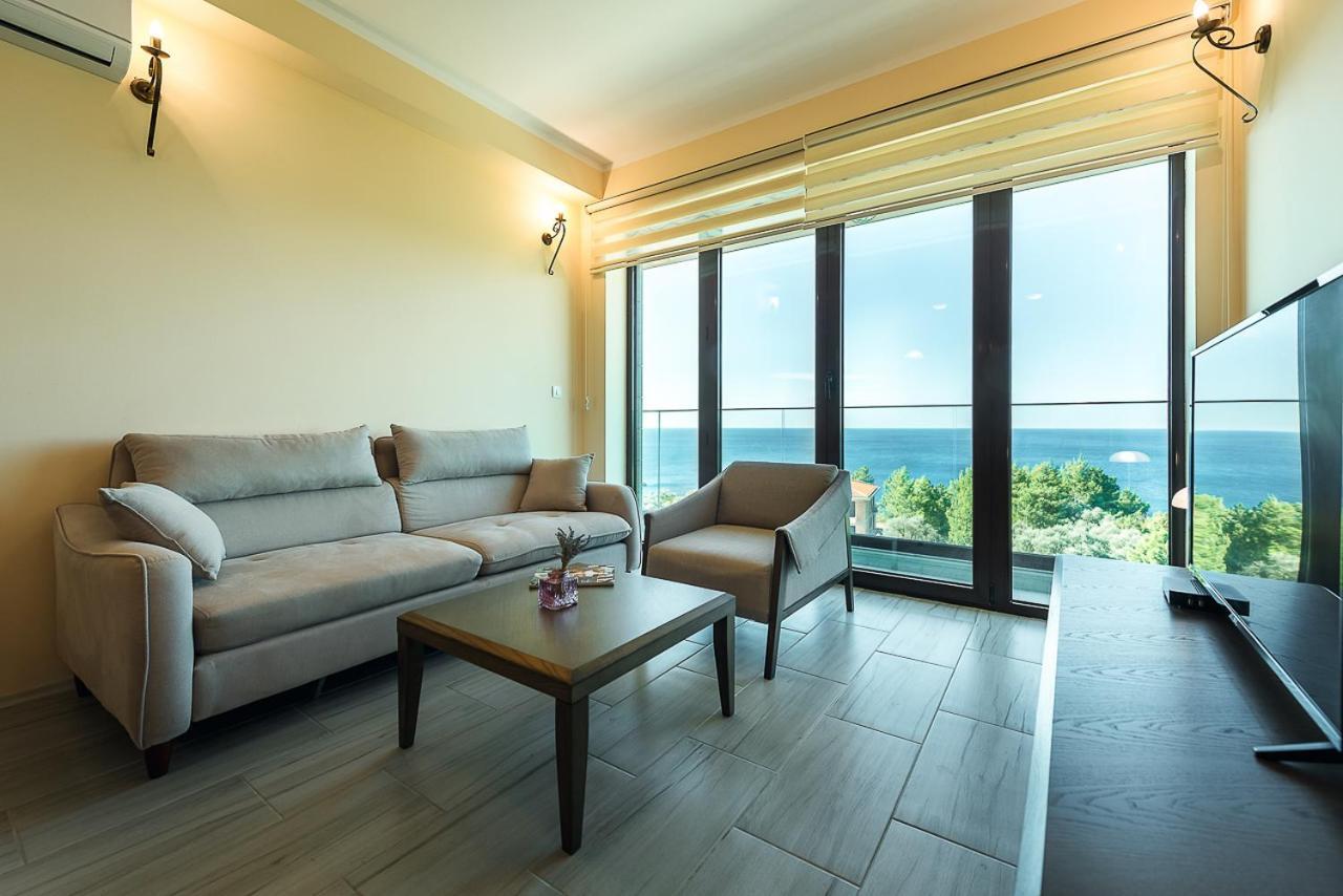 Adria Lux Apartments Sveti Stefan บุดวา ภายนอก รูปภาพ